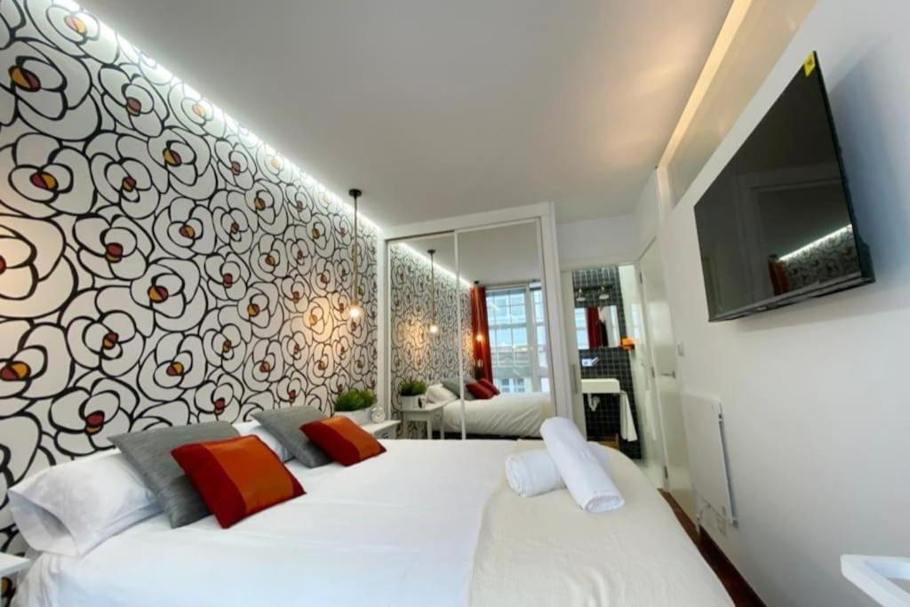 Apartamento 2H 2B En El Centro Con Garaje Daire A Coruña Dış mekan fotoğraf